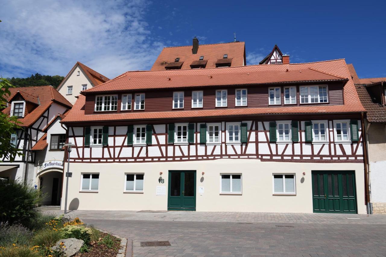 Das Schiefe Haus Wohnung Starkenburg Heppenheim  외부 사진